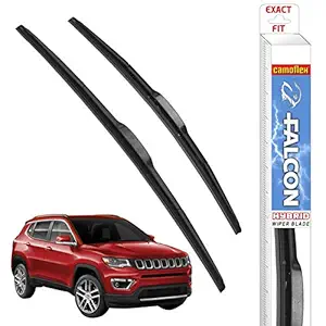 CAMOFLEX Wiper Blade for Jeep Compass 10001543 HIGH Performance Replacement Wiper Blade, Driver Side is 24