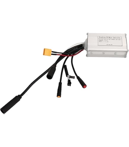 Elektrische Fiets 36V 48V 22A KT Controller 9-Tube Ebike Speed Motor Controller voor 500W 750W Elektrische Fiets (WP met Licht