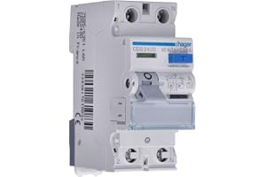 Hager CDS240D 2P strömbrytare (grå, vit, -25–40 °C, -55–70 °C)