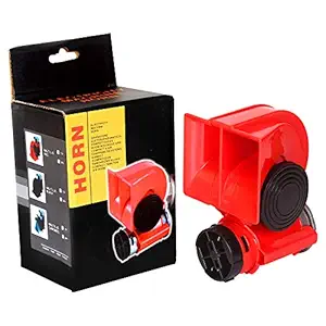 OSHOTTO N. Compact Twin Air Horn Universal for Cars, Trucks, Boats, ATVS, Motorcycles and Scooters