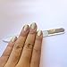 Bona Fide Beauty Crystal Nail File - 1 Piece Mirror Czech Glass Nail File with case - Best Glass Nail File for Nail Care - Great Glass Fingernail File for Fingernail Strengthener - File Nails Gently