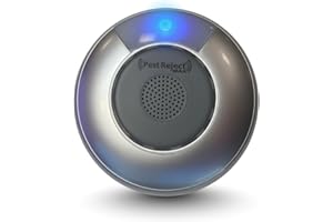 Pest Reject MAX, Repelente Efectivo de plagas, Insectos y roedores, Más Potente y Más Efectivo, Tecnología Electromagnética + Ultrasonido, Frecuencia Variable (1 Unidad)