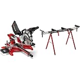 Einhell TC-SM 2131/1 Dual, Pistonlu G&ouml;nye Testere + Einhell MSS 1608, G&ouml;nye Kesme Standı