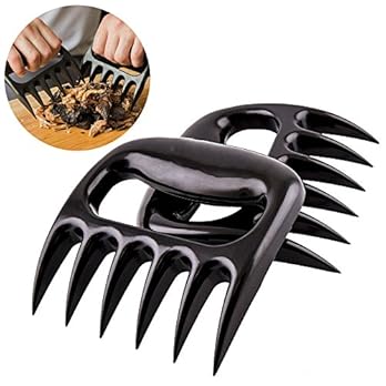 2 Stck Fleischgabeln Fleischkrallen Fr Pulled Pork Meat Claws Bbq Fleisch Shredder Fr Barbecue Brenklauen Grill Fr Zartes Fleisch Pulled Pork Gabeln Von Dubens
