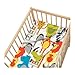 Ready Steady Bed Children's Cot Size Born Free Print Duvet Cover & Bumper Set. Size: 100cm x 120cm