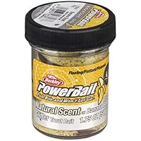 Berkley Powerbait Trout Bait Banana Boost 1525274 Forellenteig Forellenpaste Teig Paste zum Forellenangeln schwimmender…