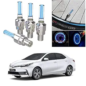 Olmeo LED Fireflys Wheel Valve Cap SET OF 4 for for Toyota Corolla Altis