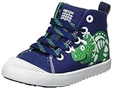  Geox Baby Jungen B Kilwi Boy F Sneaker, Blau (Navy/Green), 24 EU