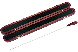 Ogdni Music Conducting Baton Music Baton Orchestra Baton Wood Handle with Wooden Gift Box(Red Wood) (R135C-FBA2)