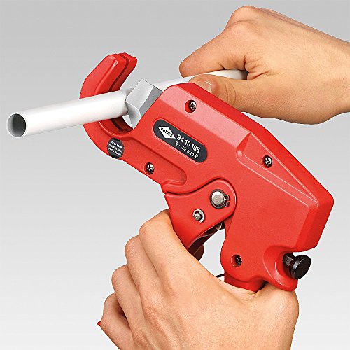 KNIPEX 94 10 185 Rohrschneider für Kunststoffrohre (Elektroinstallation) 185 mm - 3