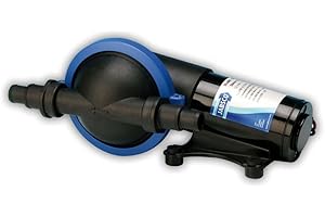 Jabsco 50880 - Pompa di sentina per Doccia Senza Filtro Marino, 3,7 GPM, Attacco 3/4"