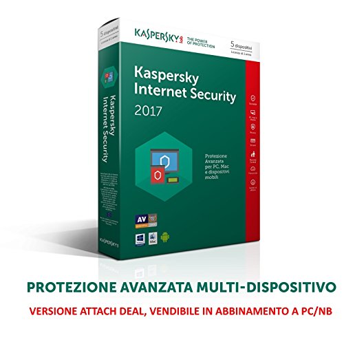 Preisvergleich Produktbild Kaspersky Internet Security 2017 1 dispositivo PROMO