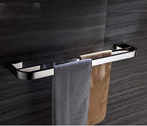 Towel Racks Towel Rack / Stainless Steel Towel Rack / Single Double Pole Towel Rack / Bathroom Pendant Modern Style towel holder ( Size : 2 )