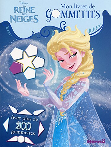 Book's Cover of Disney La Reine des Neiges  Mon livret de gommettes