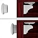 Joyoldelf Magnetic Cupboard Locks for Baby Care Child Proofing - No Tools Needed (4 Locks + 1 Key)