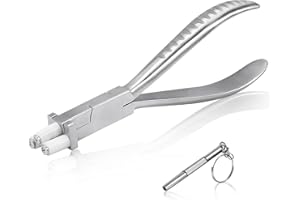 SPEEDWOX Optyczne Szczypce Trójzębne Ze Stali Nierdzewnej 15 cm Do Regulacji Ramek Okularów - Narzędzie Do Zginania Mostka i Naprawy Okularów