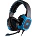 Produktbild Sades In-Ear-Gaming-Kopfhörer schwarz schwarz/blau