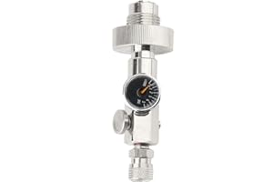 URPIZY 4500Psi G5/8 HPA High Pressure Air Scuba Din Fill Station Adapter Charging Valve