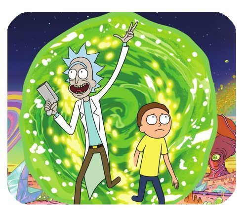 Preisvergleich Produktbild Rick and Morty Customized Rectangle Mousepad by orangecraft
