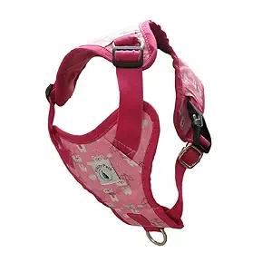 Krazzy Pets Comfortable Harness for Dogs, Adjustable Vest Dogs Harness (Size: Small)