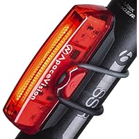 GuardG3X Luce Posteriore USB Ricaricabile per Bicicletta by Apace, 6 Potenti Regolazioni, Fanale Posteriore Bici 30 LED Super Luminosi, Facile attacco a clip per una Sicurezza Ottimale, Durata 12 ore