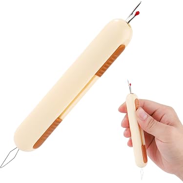 Enfile-Aiguilles Hyxodjy - Lot De 3 Outils Plastique Pour Couture Main - Tricot, Quilting