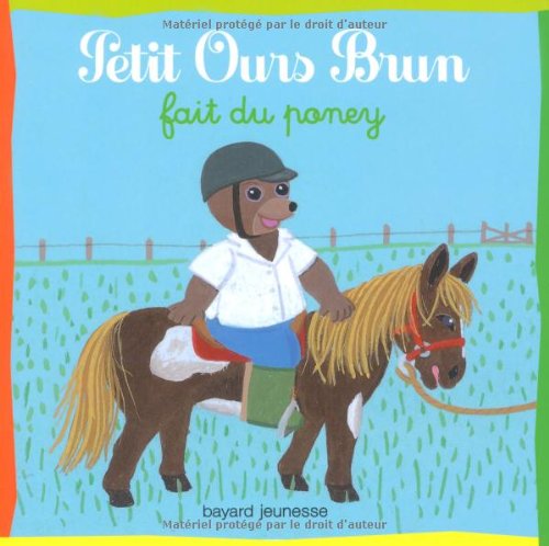 couverture de : Petit Ours Brun fait du poney