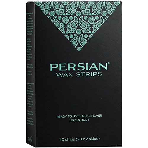 Persian Legs and Body Wax Strips - Pack of 40 Strips