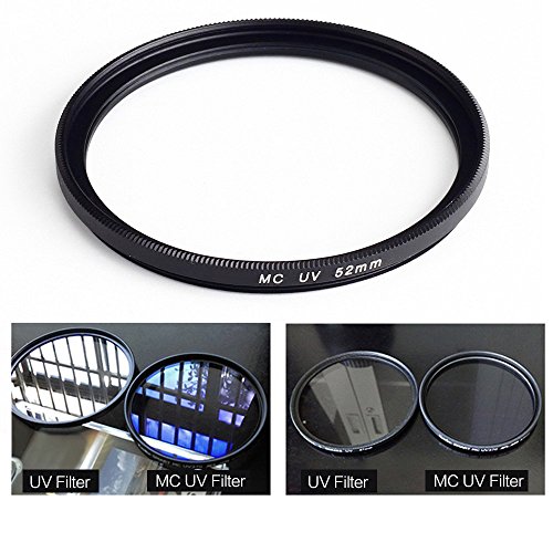 58mm MC Filtre UV  Pasway Ultra Slim Filtre Protection Filtre Objectif pour Nikon Canon Sony DSLR Camera