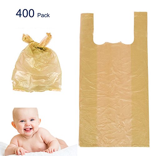 Fragranced Nappy Bags – Hygienic & convenient Way to Dispose Baby’s Nappy (400 Pack)