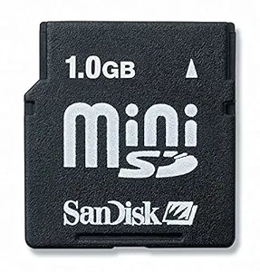 1GB miniSD Memory Card with SD Adapter (Mini SD 1GB Card) / MiniSD Card for Nokia N Series N73 Cellphone, Camera, PDA