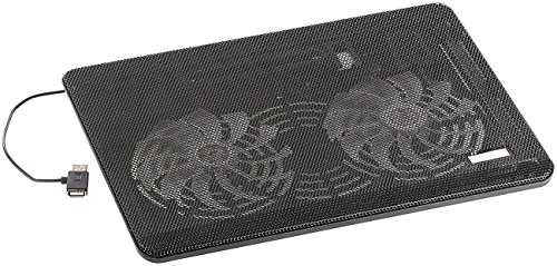 Callstel Notebook-Kühler bis 35,6 cm (14″), 2 Ventilatoren, 1.000 U/Min., 10 dB - 3