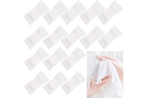 PERFETSELL 100 asciugamani compressi usa e getta a forma di compresse, salvaspazio, asciugamano pressato, mini asciugamano magico, per viaggi, sport, cucina