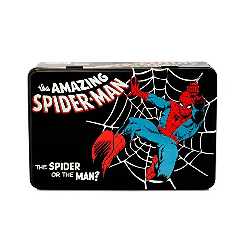 Boîte métal The Amazing Spider-Man - Boîte Marvel Comics - Design original sous licence - LOGOSHIRT