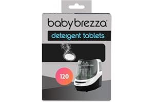 Baby Brezza Official Bottle Detergent Soap Tablets for Baby Brezza Bottle Washer Pro, Includes 120 Washing Tablets