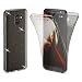Produktbild NALIA Glitzer Hülle 360 Grad für Samsung Galaxy J6 2018, Handyhülle Full Cover vorne hinten Rundum Glitter Doppel-Schutz, Dünnes Ganzkörper Case Silikon Transparenter Displayschutz, Farbe:Schwarz