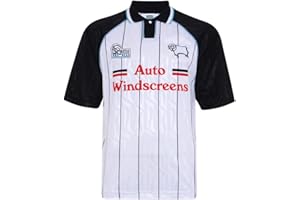 Score Draw Derby County 1994 Retro Football Shirt