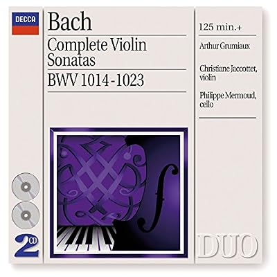 Philips Bach Js-Sonates Violon&Clavecin-Grumiaux-Jaccottet
