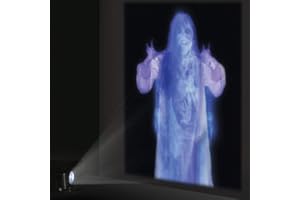 Chrees Window Projection Film, 25x23x1 Cloth Rear Projection Screen for Virtual Halloween and Christmas Window Projection Videos (White)