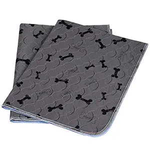 JdPet Washable Dog Pee Pads +Free Grooming Gloves,Non Slip Dog Mats with Great Urine Absorption,Reusable Puppy Pee Pads for Whelping,Potty,Training,Playpen Crate