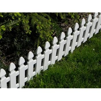 BOGATECO Haselnuss Roll-Steckzaun Aus Holz | Gartenzaun 35cm Hoch