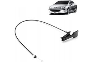 AUTOCRAFT Griff mit Kabel zum Öffnen der Motorhaube kompatibel mit Citroen C5 C6 C8 Peugeot 407 807 wie OEM 7937J1 7937R0