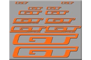 ECOSHIRT Pegatinas GT Bikes New R229 Vinilo ADESIVI Decal AUFKLEBER КЛЕЙ MTB Stickers Bike
