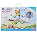 Baby Nursery Cot Mobile With Auto Music Box Soft Lullaby Sounds Crib Bell Hoder
