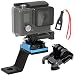 Produktbild FIRST2SAVVV GO-MTC-03BS Aluminium Motorrad Spiegel Halterung Halter für GoPro hero 4, Session, Black, Silver, Hero+ LCD, 4, 3+, 3, 2, 1 XIAOMI YI 2 SJ4000 SJ5000 SJ6000 Aktion Kamera Camcorder + Schraubenschlüssel