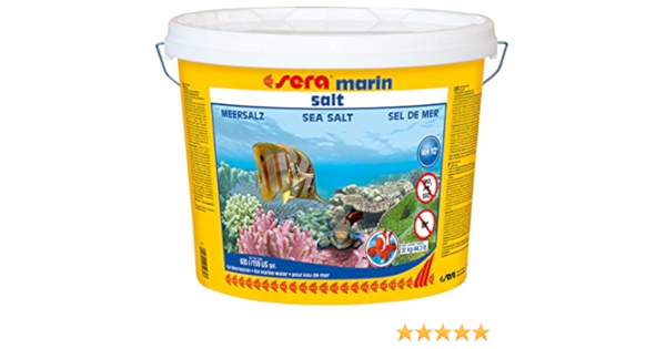 sea salt in aquarium freshwater
