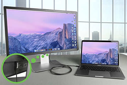 Plugable USB-C-nach-HDMI 2.0-Kabel (1,8 m) für MacBook Pro 2016, Dell XPS 13 und 15, Thunderbolt™ 3 und noch mehr (unterstützt 4K / 60 Hz-Bildschirme bis zu 3840×2160 bei 60 Hz) - 3