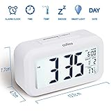 Colico Smart LED Digital Wecker Snooze 5 Minuten