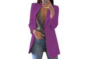 BAIXIAOCHI Giacca Da Abito Da Donna Temperamento Slim Cardigan A Maniche Lunghe Con Risvolto Primaverile E Autunnale