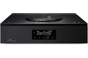 Technics SA-C600 Integrated Amplifier, Digital Streamer & CD Player (Black)